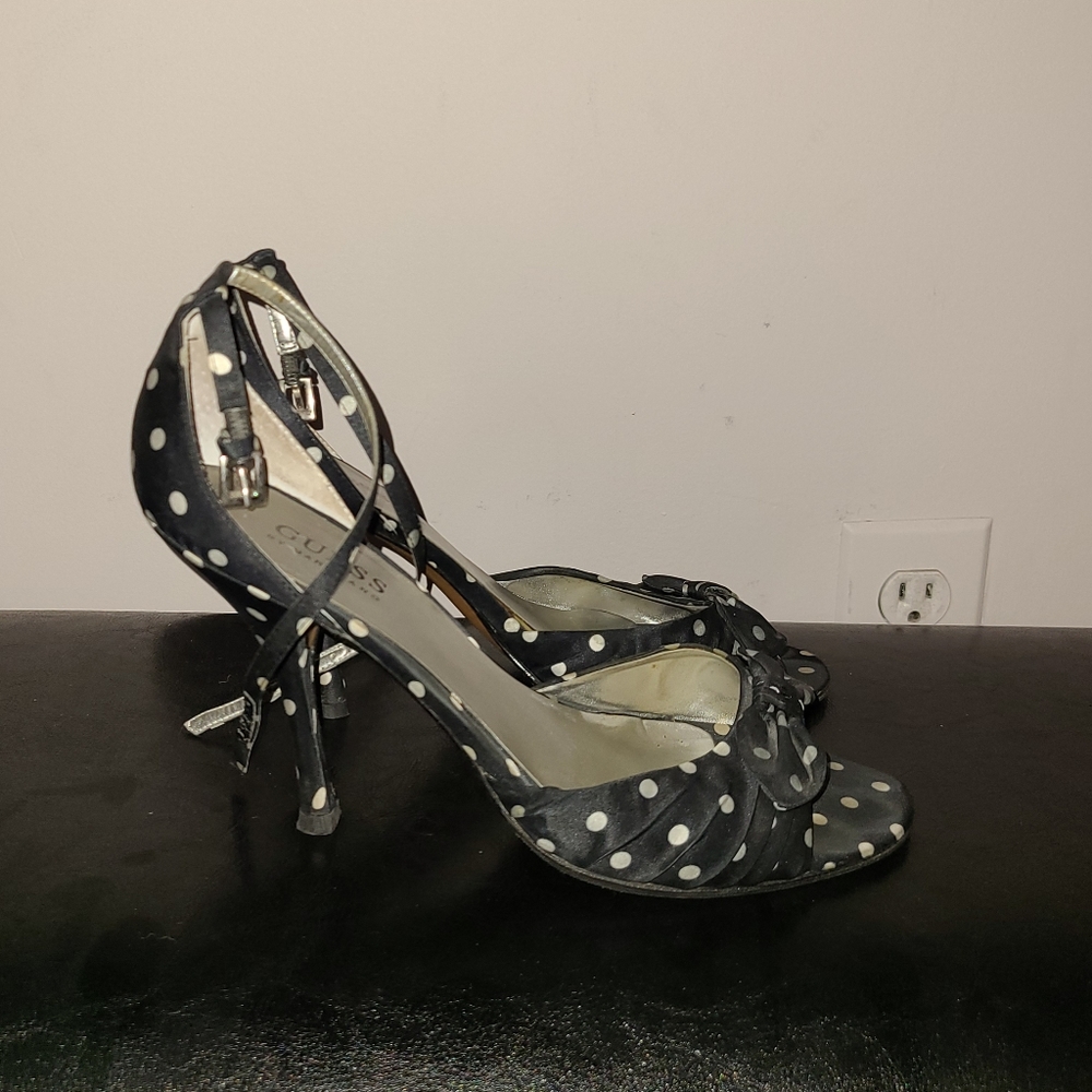 Guess polka dot sandals